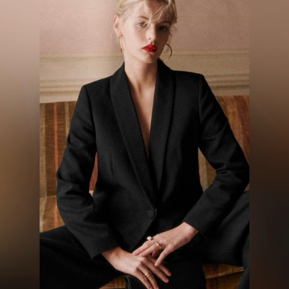 Sezane Gina Jacket Black 2/34